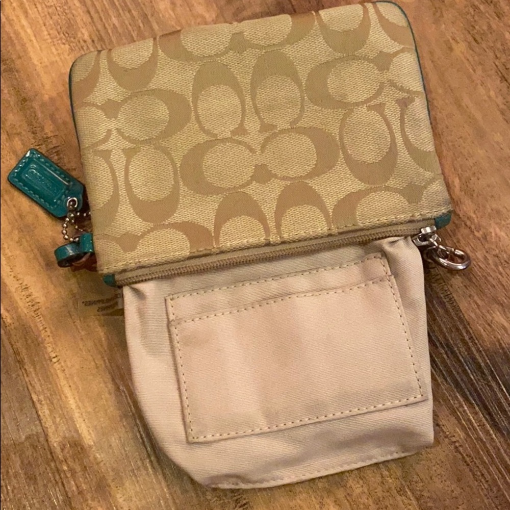 Coach Wristlet In Signature Large C Pattern - image 7